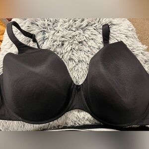 Lightly loved Cacique by Lane Bryant black "Intuition Full Coverage" bra.